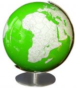 Columbus Artline Design Glous Style Globe Designobjekt 34cm Leuchtglobus grün green